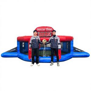 Winsun Nouveau Design Parcours d'Obstacles Gonflable Commercial pour Enfants, Jeu de Football, Matériau PVC, Taille et Couleur Personnalisables, Ignifuge - Product Image 1