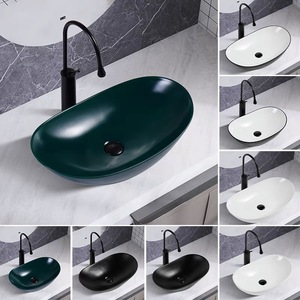 Vasque européenne noire mate pour lavabo - Product Image 6
