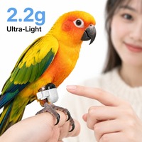 Bague d'identification d'oiseau gravée au laser avec GPS intégré, traceur GPS avec 30 jours d'autonomie et boîtier IP67 pour les éleveurs de pigeons
