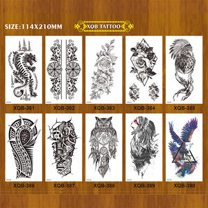 Autoadesivo del tatuaggio degli uomini del tatuaggio del bambino impermeabile, autoadesivo temporaneo del tatuaggio di progettazione del fronte su misura corpo della mano dell'oro all'ingrosso dell'aquila - Product Image 5