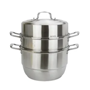 Olla inox de acero inoxidable <span class=keywords><strong>para</strong></span> cocinar, olla grande de alta calidad <span class=keywords><strong>para</strong></span> restaurante, <span class=keywords><strong>precio</strong></span> competitivo - Product Image 1