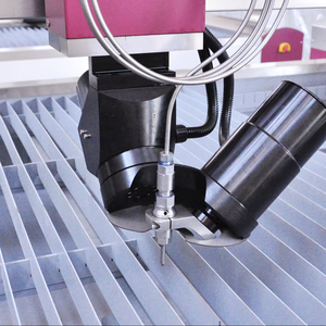 Ycwj CNC 5 trục bằng tia nước cắt granit 10 độ bồi thường Máy cắt cho công nghiệp cắt đá cẩm thạch và đá granit - Product Image 1