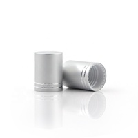 Tapas de Aluminio Doradas DIN de 13 mm y 16 mm para Botellas, Tapas Metálicas de Rosca para Perfumes, Cierres Brillantes Personalizados