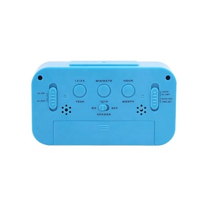 Horloge intelligente silencieuse réveil <span class=keywords><strong>de</strong></span> table numérique avec calendrier et température avec rétro-éclairage CE, norme ROHS - Product Image 5