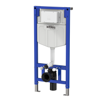 Offre spéciale Réservoir de toilette mural double en plastique HDPE de luxe dissimulé Réservoir à double chasse Articles sanitaires pour toilettes