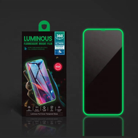 Protecteurs d'écran anti-espion lueur sombre Film de protection de confidentialité lumineux pour iPhone Tecno Infinix Verre trempé Utilisation du téléphone portable