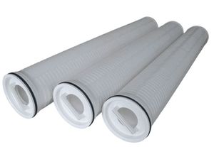 Плиссированный мембранный фильтр-картридж большого диаметра 60 дюймов, 10 мкм, для фильтрации жидкостей с большой скоростью потока - Product Image 3