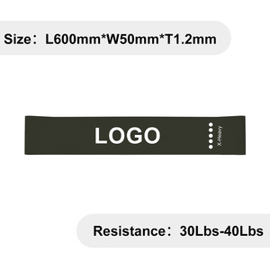 Juego de 5 Bandas Elásticas de Resistencia de Múltiples Niveles, Duraderas, con Bolsa de Transporte para Entrenamiento - Product Image 6