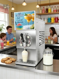 1 Tank Frozen Beverage Drink <b>Machine</b> Professional Slush <b>Machine</b> Right Angle And Industrial Slushy <b>Maker</b> With 1 Year Warranty - Product Image 2