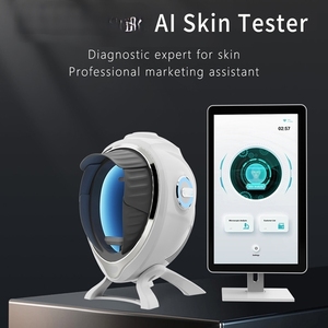 Best <b>Smart</b> Magic Mirror UV Moisture AI Skin Analysis Machine Detector for Facial Skin Analysis Desktop AU/US <b>Plug</b> LED - Product Image 6