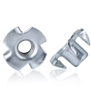 <span class=keywords><strong>Tuerca</strong></span> <span class=keywords><strong>en</strong></span> T hexagonal de 4 puntas, autoblocante, totalmente roscada, cincada, DIN 1624, de acero al carbono, para manguera (gas) - Product Image 2