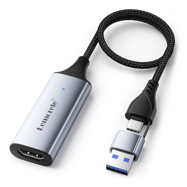 AC05  HDMI  USB-A&USB-C 2 in 1 Video Capture in Camera Video Capture for Home 1080P 60Hz