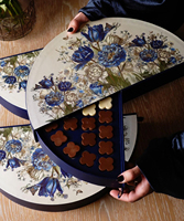 Boîtes de dragées de mariage haut de gamme en forme de macaron, avec couvercle coulissant rotatif, personnalisables pour desserts et pâtisseries, emballage de chocolat