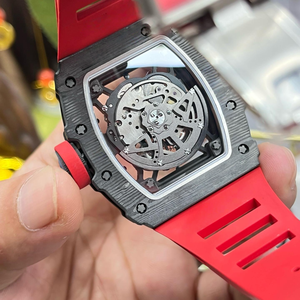 Mechanical RM Men Watch – Black Carbon Material, Sports Edition, <b>Automatic</b>, Fashion Luxury Men Timepiece - Product Image 4
