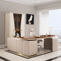 Maison italienne de luxe table de bureau de direction moderne design