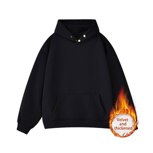 Bán Buôn 420 Gram <span class=keywords><strong>Emboss</strong></span> Hoodi Biểu Tượng Tùy Chỉnh Thời Trang Phố Lỏng Bông Cao Cấp Unisex Người Đàn Ông Heavyweight 3D Dập Nổi Áo Trùm Nón - Product Image 5