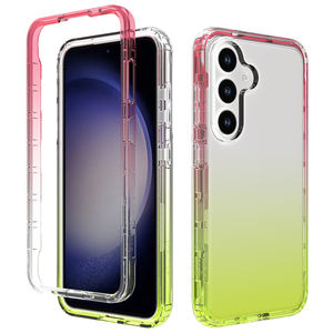 360 protéger dégradé <span class=keywords><strong>coque</strong></span> de téléphone transparente <span class=keywords><strong>pour</strong></span> <span class=keywords><strong>Samsung</strong></span> <span class=keywords><strong>Galaxy</strong></span> S24 S23 Plus <span class=keywords><strong>S20</strong></span> <span class=keywords><strong>FE</strong></span> S21 S22 <span class=keywords><strong>coque</strong></span> de protection en acrylique Ultra dur - Product Image 1