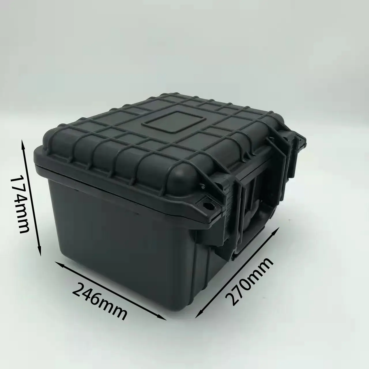 DPC029 Selected PP Material Waterproof Plastic Storage Hardware Case Shockproof for Item Transport