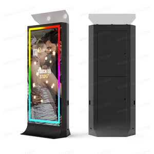 Tương tác 72 "gương Photo Booth 43" Màn hình cảm ứng DSLR Máy ảnh photo Booth với máy in thích nghi tự photobooth với đèn flash - Product Image 4