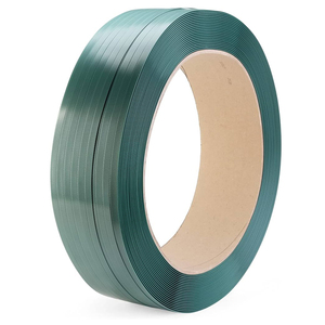 Nastro di Imballaggio Verde in <span class=keywords><strong>PET</strong></span> Durevole all'Ingrosso, Fascia di Imballaggio in Plastica <span class=keywords><strong>PET</strong></span>, Nastro di Imballaggio Verde in Poliestere <span class=keywords><strong>PET</strong></span> - Product Image 1