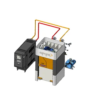 Chất Lượng Cao Phòng Thí Nghiệm Máy Ép Chân Không Thí Nghiệm Báo Chí Tự Động Ép Thủy Lực Cho Mini Phòng Thí Nghiệm