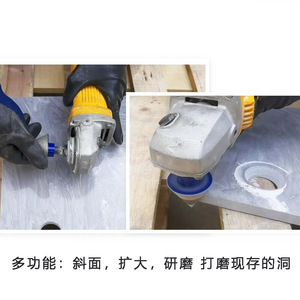 High-Speed Brazing Diamond Chamfering <b>Tool</b> Bevel Angle Ceramic Stone <b>Edge</b> Enlarging Drill Bit Flat Taper Pointed Taper Machine - Product Image 3