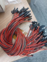 Adaptateur de faisceau de câbles de haute qualité pour connecteur plat à contact américain 2 voies avec prise/prise de longueur de câble