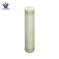 Membran RO Air Laut 8040 99,8% Penolakan Garam Tinggi Filter SWRO YL-SW-8040-400HRFR untuk Desalinasi OEM ODM 1 Tahun 250L/Jam