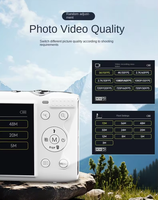 Kamera Vlogging Ultra HD 5K Buatan Cina 72MP 16x Digital Camcorder Wifi Fotografi Perjalanan Flash Kamera Digital untuk Dewasa