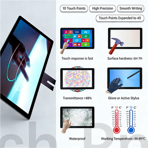 <span class=keywords><strong>ZXW</strong></span> AC-C1336 Nouvelle conception Tablette tactile 10,1 pouces avec port USB, écran tactile capacitif multi-touch 10 points pour XP Win7 8 Android Linux - Product Image 3