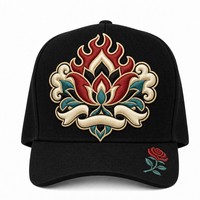 Casquette de baseball personnalisée avec broderie Old English, 5 panneaux, visière incurvée, style Dad Hat, streetwear urbain West Coast, vente en gros, faible MOQ