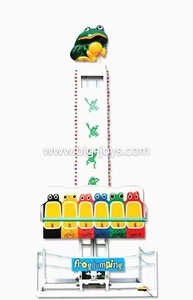 Torre de Salto de Rana de Alta Calidad para Interiores/Exteriores, Parque de Diversiones, Juego Infantil para 6 Personas - Product Image 3
