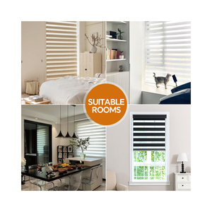 Persianas Enrollables Opacas de Alta Calidad, Persianas Zebra para Oscurecer la Habitación, Persianas Zebra Día y Noche, <span class=keywords><strong>Libro</strong></span> de Muestras de Telas - Product Image 5