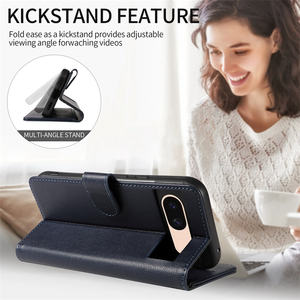 Étui de téléphone en cuir PU de luxe pour Google Pixel 9 8 7 XL 8A 7A 6A 8Pro 9Pro porte-carte à rabat portefeuille sac de téléphone magnétique - Product Image 6