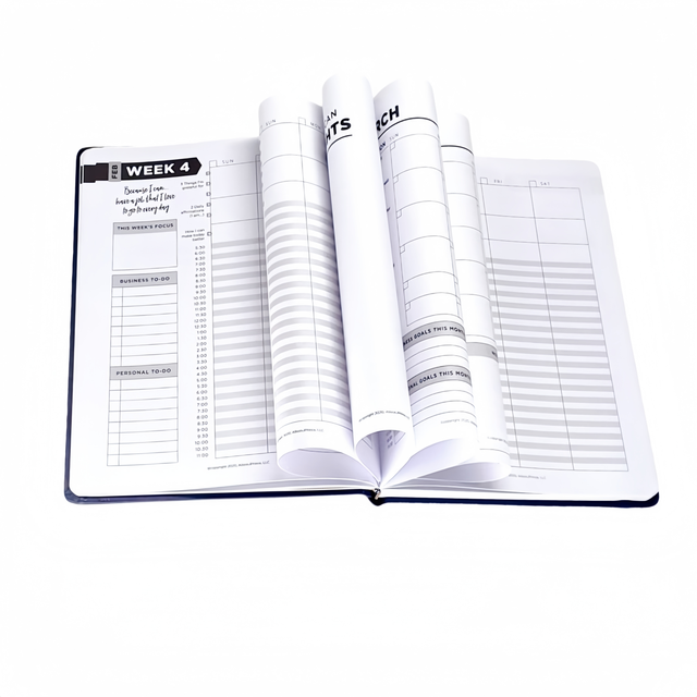 2026 Planner Custom Printing Budget Planner Monthly Finance Organizer Hardcover Custom Inner Pages