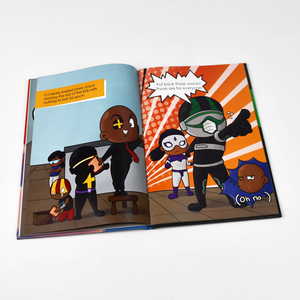 Livres d'images pour enfants à couverture rigide en papier couché, impression numérique couleur, directement de l'usine, Dog Man Comics - Product Image 6