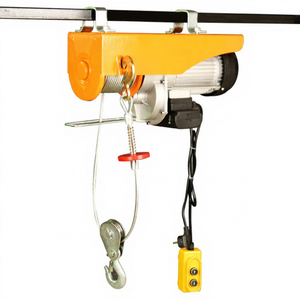 Polipasto Eléctrico Portátil de Cable Metálico de 1000 kg, 220 V, Personalizado de Fábrica, Motor de Cobre Puro, Mini Polipasto Eléctrico de 600 kg, 800 kg - Product Image 1