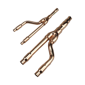 Joint de tuyau de dérivation électrique de distributeur de réfrigérant en cuivre FQ03 de haute qualité pour système de climatiseur domestique GREE VRF - Product Image 1
