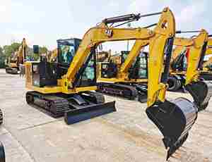 Nouvelle Mini-Excavatrice Caterpillar Cat 305.5 Modèle Compact, Excavatrice sur Chenilles Cat305.5e2 d'Origine Japonaise - Product Image 3