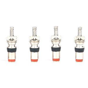 Válvula de Fondo Plano de 1/4 Pulgada, Sin Cámara, de Cobre, de Alta Presión, para Aire Acondicionado Automotriz, Aguja de Válvula PT4 - Product Image 2