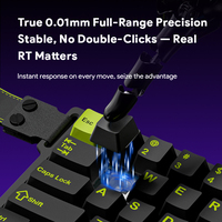 Nouveau Furycube M68HE USB-C – Clavier mécanique de jeu à effet Hall magnétique, déclenchement rapide, point d'action, entrée analogique, pour une expérience de jeu débordante