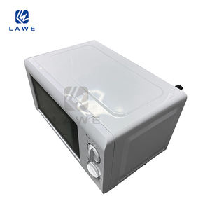 Four à micro-ondes autoportant 23L avec fonction de gril Affichage LED Boîtier en verre à cavité en acier inoxydable pour usage domestique Hôtel Couleur noire - Product Image 6