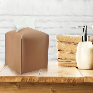 Sáng Tạo Bắc Âu Ins Da Hộp Giấy Nhà Phòng Khách Ngăn Kéo Hộp Xe Ứng Dụng Trang Trí Mô Da Hộp - Product Image 4