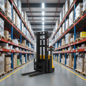 מלגזה חשמלית הידראולית מדגם JICHUAN - חדשה עם אחריות לשנה, ממקור ג'יאנגסו, מפרט מזלגות 1220x125x50 - Product Image 1