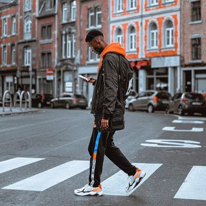 Spoir nhỏ màu đen chiến thuật Túi Messenger cho nam giới thời trang EDC với nhiều tùy chọn thực hiện Sling Vai Crossbody eo - Product Image 5