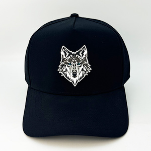 Mũ golf vành cong <span class=keywords><strong>5</strong></span> tấm, bán buôn, thiết kế tùy chỉnh, miếng dán <span class=keywords><strong>PVC</strong></span>, chất liệu polyester bền, mũ thể thao ôm đầu, chống thấm nước - Product Image 2