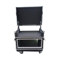 Flight case antichoc pour amplificateur et table de mixage 2U 3U 4U 6U 8U 12U 14U 16U 18U 20U