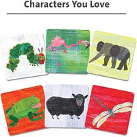 MasterPieces World of Eric Carle Jeu de cartes de voyage à associer, adapté à l'apprentissage des enfants, à l'éducation précoce, accepte les commandes