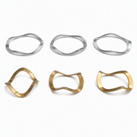 Custom OEM 304 Stainless Steel Brass Wave Washer DIN137 Stamping Precision Bearing Preload Spring Washer Multi Shape Factory