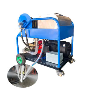 Nettoyeur de canalisations portable à jet d'<span class=keywords><strong>eau</strong></span> à 360 degrés, moteur électrique, ultra haute pression - Product Image 6